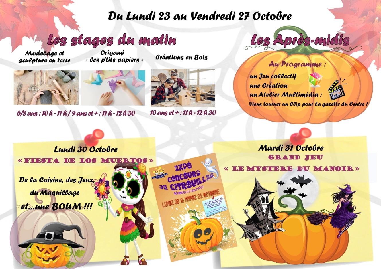 CJPS - Brochure vacances automne